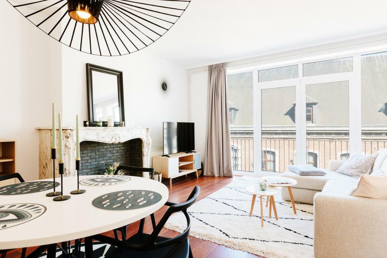 דירות Luxury Apart' Mons City Center With Terrace מראה חיצוני תמונה