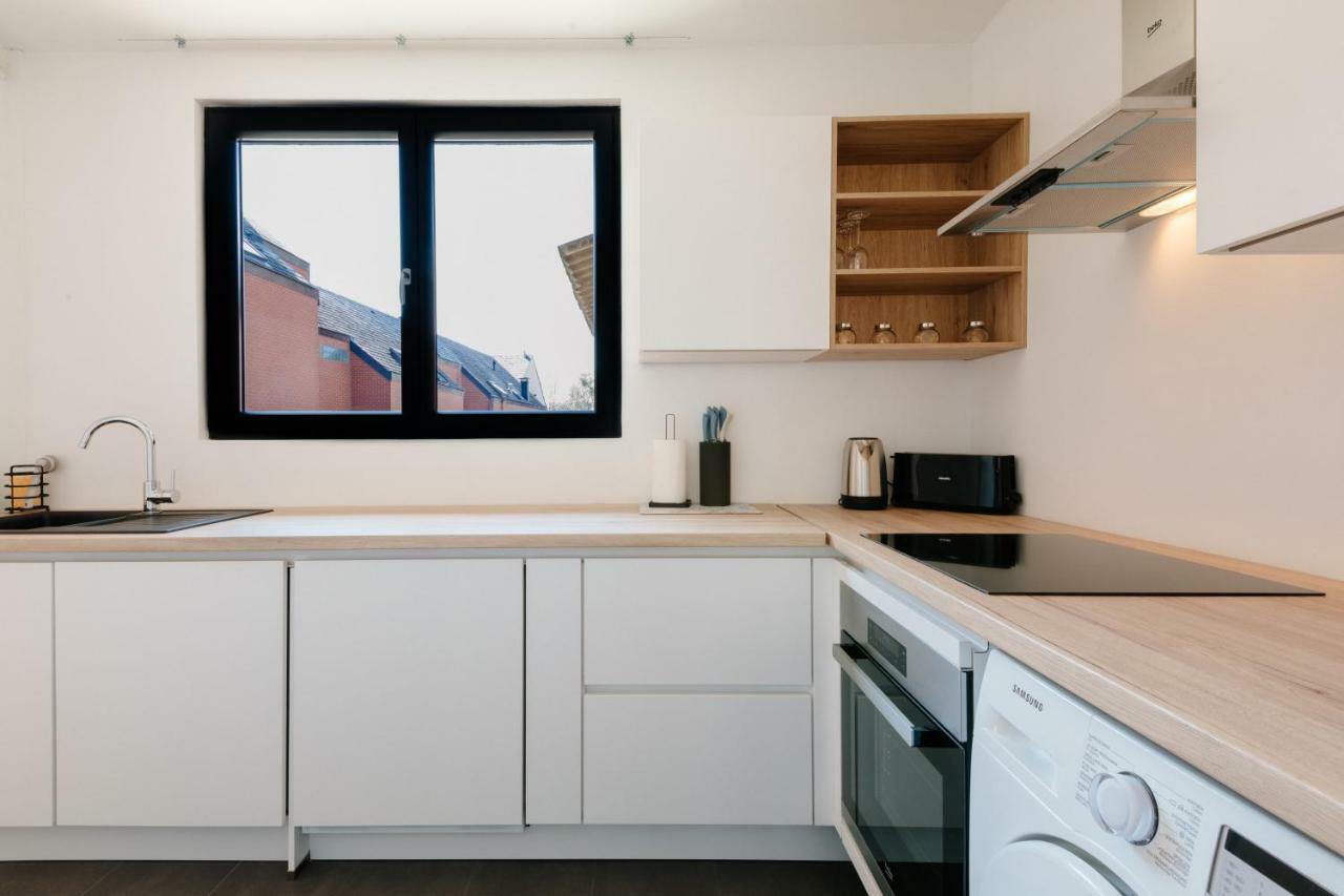 דירות Luxury Apart' Mons City Center With Terrace מראה חיצוני תמונה